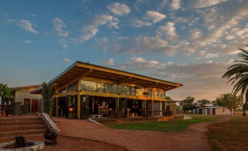 Bar della collezione Kalahari Anib Lodge Gondwana