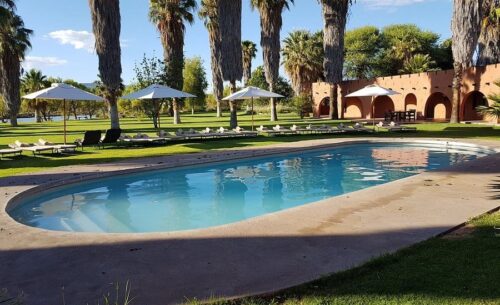 Mount Etjo Safari Lodge Okonjati Game Resort Swimming pool Relaxing area