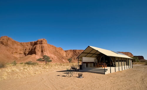 Namib Desert Camping2Go Solitaire Campingplatz und Braai-Bereich