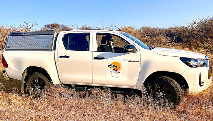 4x4 Car Hire Namibia Toyota Hilux Double Cab 4x4